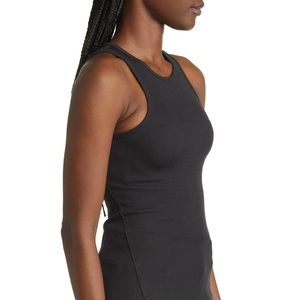 Rag & Bone Essential Rib Tank - Black - Large NWT